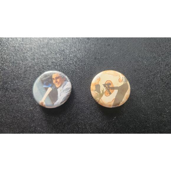 Lot of 4 Pop Culture Pins – Grogu, Jack Skellington, American Psycho, - Picture 4 of 5